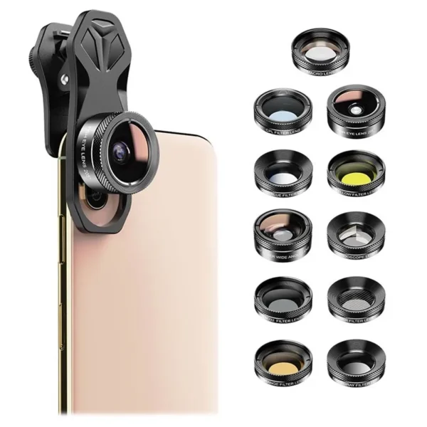 Clip-On Camera Lens Kit